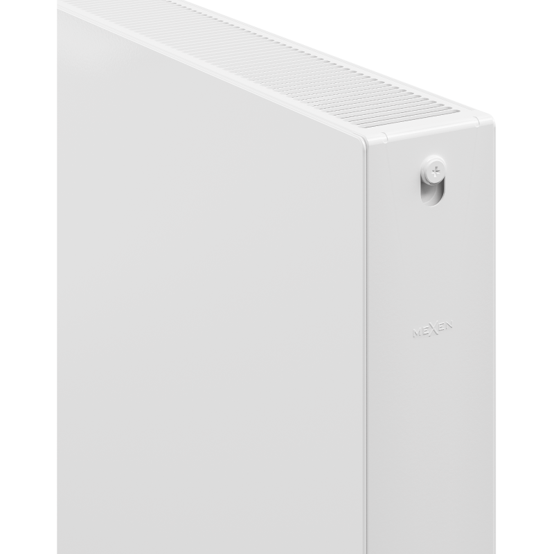 Mexen Flat CF22 Plattenheizkörper 600 x 2000 mm, seitlicher Anschluss, 3165 W, weiß - W422F-060-200-00