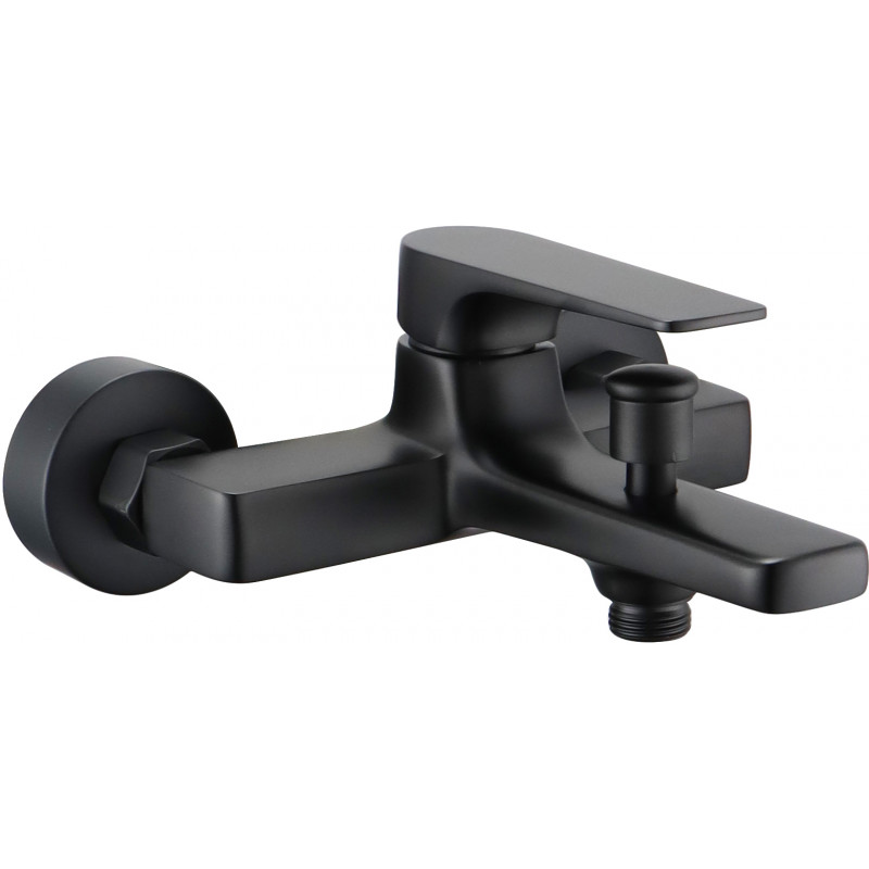 Mexen Lynx Badewannenarmatur, schwarz - 745930-70