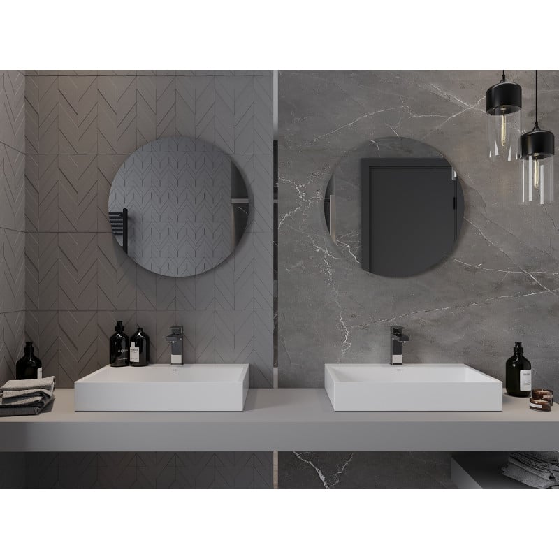 Mexen Alto runder Badezimmerspiegel 60 cm - 9853-060-060-000-00