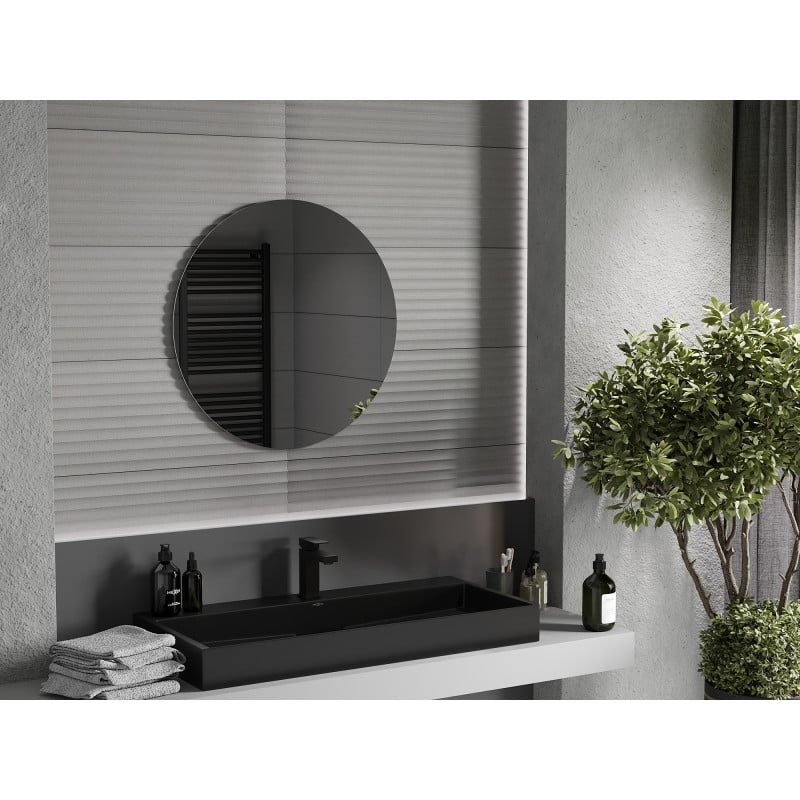 Mexen Alto rundes Badezimmerspiegel 70 cm - 9853-070-070-000-00