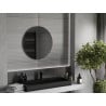 Mexen Alto rundes Badezimmerspiegel 70 cm - 9853-070-070-000-00
