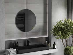 Mexen Alto rundes Badezimmerspiegel 70 cm - 9853-070-070-000-00