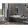 Mexen Alto rundes Badezimmerglas 80 cm - 9853-080-080-000-00