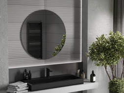 Mexen Alto Rundes Badezimmer Spiegel 90 cm - 9853-090-090-000-00