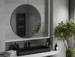 Mexen Alto Rundes Badezimmer-Spiegel 100 cm - 9853-100-100-000-00