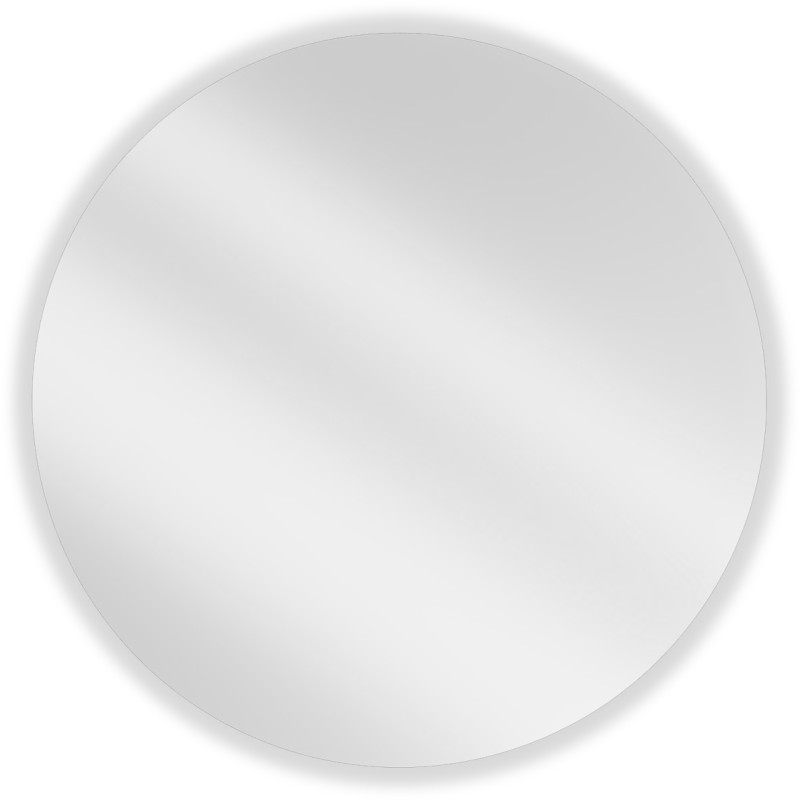 Mexen Alto rundes Badezimmerglas 80 cm - 9853-080-080-000-00