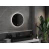 Mexen Erg beleuchteter Badezimmerspiegel, rund 60 cm, LED 6000K, Antibeschlag - 9823-060-060-611-00