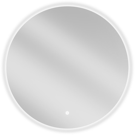 Mexen Erg beleuchteter Badezimmerspiegel, rund 70 cm, LED 6000K, Antibeschlag - 9823-070-070-611-00