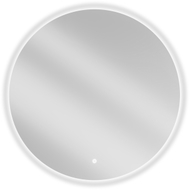 Mexen Erg beleuchteter Badezimmerspiegel, rund 80 cm, LED 6000K, Antibeschlag - 9823-080-080-611-00