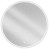 Mexen Erg beleuchteter Badezimmerspiegel, rund 90 cm, LED 6000K, Antibeschlag - 9823-090-090-611-00