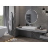 Mexen Erg beleuchteter Badezimmerspiegel, rund 90 cm, LED 6000K, Antibeschlag - 9823-090-090-611-00