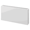 Mexen Flat CF33 Plattenheizkörper 600 x 400 mm, Seitlicher Anschluss, 880 W, Weiß - W433F-060-040-00
