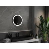 Mexen Oro beleuchteter Badezimmerspiegel, rund 50 cm, LED 6000K, Antibeschlag - 9824-050-050-611-00