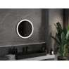 Mexen Oro beleuchteter Badezimmerspiegel, rund 60 cm, LED 6000K, Antibeschlag - 9824-060-060-611-00
