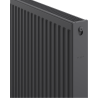 Mexen C21 Plattenheizkörper 500 x 500 mm, seitlicher Anschluss, 554 W, Anthrazit - W421-050-050-66