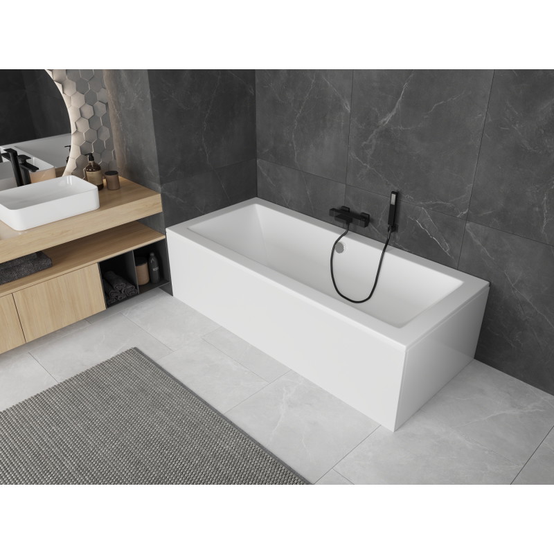 Mexen Uni Verkleidung für rechteckige Badewanne 180x90 cm, weiß - 55099-18090