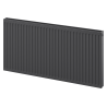 Mexen C21 Plattenradiator 600 x 500 mm, seitlicher Anschluss, 641 W, Anthrazit - W421-060-050-66