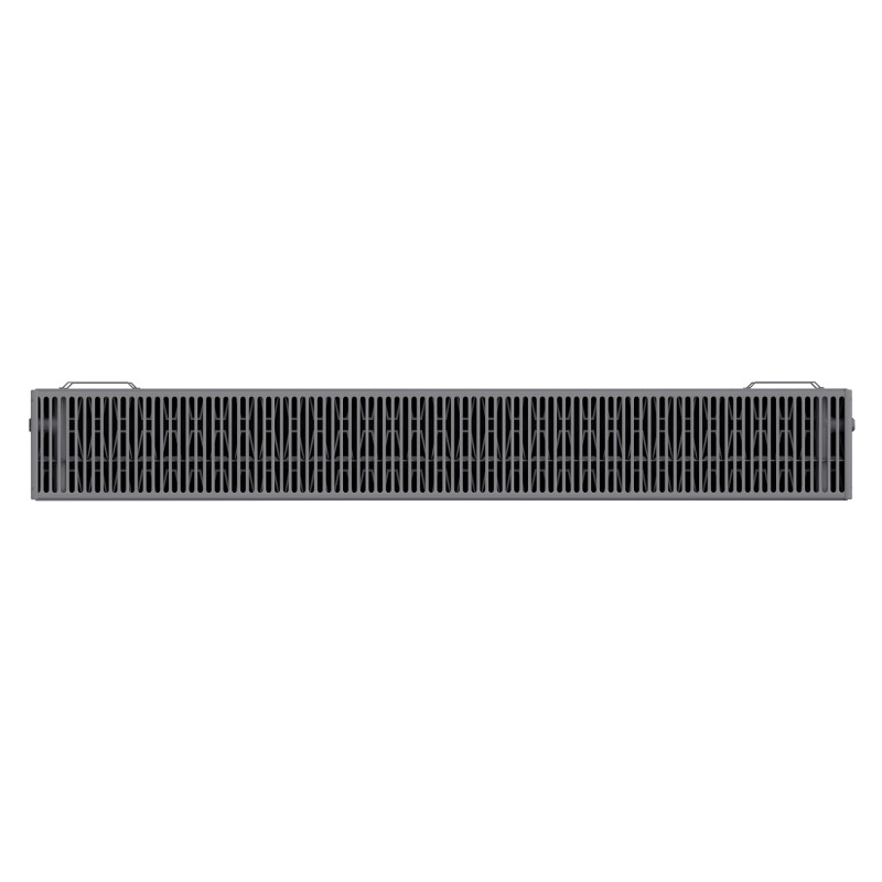 Mexen C33 Plattenheizkörper 400 x 2000 mm, Seitenanschluss, 3378 W, Anthrazit - W433-040-200-66