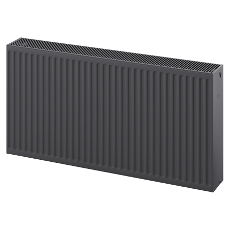 Mexen C33 Plattenheizkörper 400 x 2000 mm, seitlicher Anschluss, 3378 W, Anthrazit - W433-040-200-66