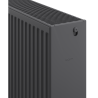 Mexen C33 Plattenheizkörper 400 x 2800 mm, seitlicher Anschluss, 4729 W, Anthrazit - W433-040-280-66