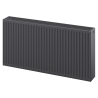 Mexen C33 Plattenheizkörper 400 x 2800 mm, seitlicher Anschluss, 4729 W, Anthrazit - W433-040-280-66