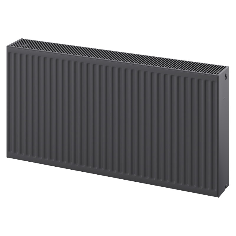Mexen C33 Plattenheizkörper 500 x 600 mm, Seitenanschluss, 1213 W, Anthrazit - W433-050-060-66