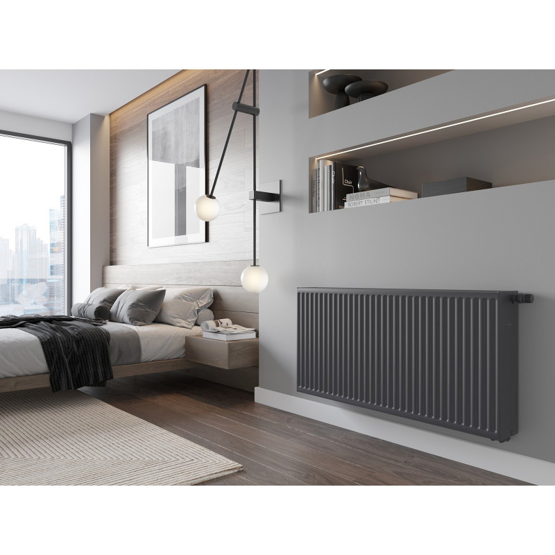 Mexen C33 Plattenheizkörper 900 x 1200 mm, seitlicher Anschluss, 3819 W, Anthrazit - W433-090-120-66