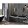 Mexen Loft rundes Badezimmer-Spiegel 45 cm, goldener Rahmen - 9850-045-045-000-50