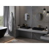 Mexen Loft Badezimmerspiegel rund 55 cm, goldener Rahmen - 9850-055-055-000-50