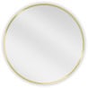 Mexen Loft rundes Badezimmer-Spiegel 60 cm, goldener Rahmen - 9850-060-060-000-50