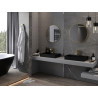 Mexen Loft runder Badezimmerspiegel 65 cm, goldener Rahmen - 9850-065-065-000-50