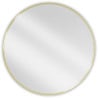 Mexen Loft rundes Badezimmerspiegel 90 cm, goldener Rahmen - 9850-090-090-000-50