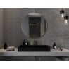 Mexen Loft Rundes Badezimmer Spiegel 95 cm, goldener Rahmen - 9850-095-095-000-50