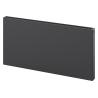 Mexen Flat CF21 Plattenheizkörper 600 x 1500 mm, seitlicher Anschluss, 1814 W, anthrazit - W421F-060-150-66