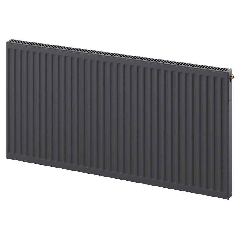Mexen CV11 Plattenheizkörper 400 x 1200 mm, unterer Anschluss, 778 W, Anthrazit - W611-040-120-66