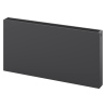 Mexen Flat CF22 Plattenheizkörper 300 x 600 mm, seitlicher Anschluss, 540 W, Anthrazit - W422F-030-060-66