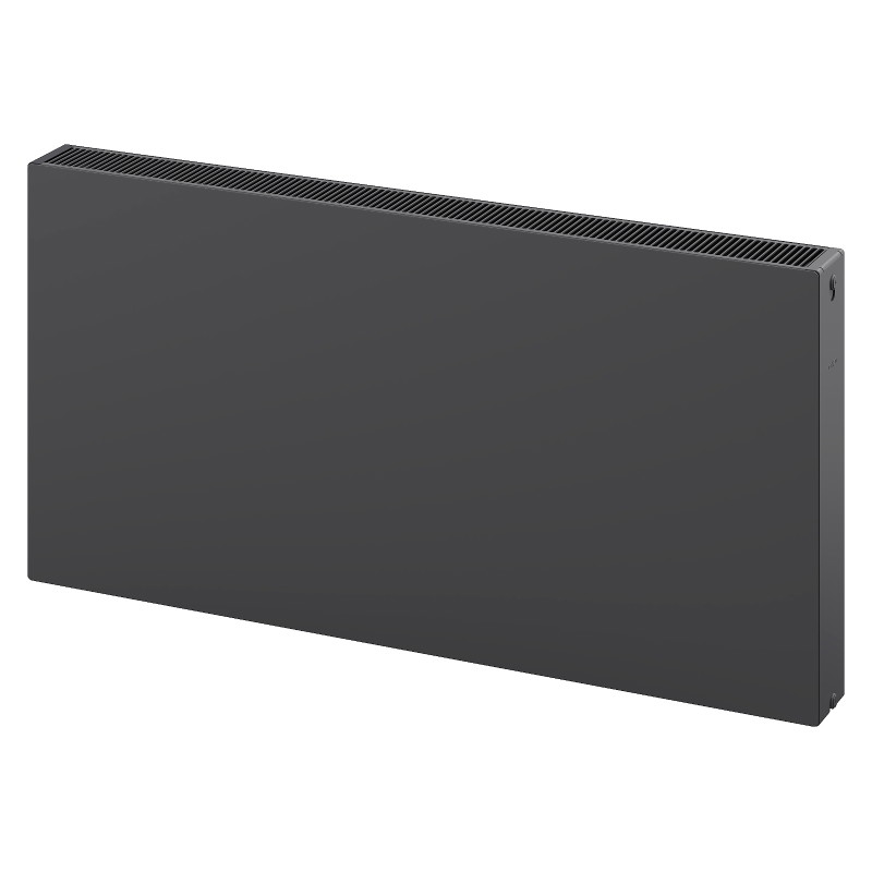 Mexen CF22 Flachheizkörper 500 x 500 mm, seitlicher Anschluss, 682 W, Anthrazit - W422F-050-050-66