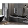 Mexen Loft Ovaler Badezimmer-Spiegel 70 x 50 cm, Goldrahmen - 9851-070-050-000-50