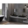 Mexen Loft rechteckiger Badezimmerspiegel 60 x 40 cm, goldener Rahmen - 9852-060-040-000-50