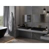 Mexen Loft rechteckiger Badezimmerspiegel 70 x 50 cm, goldener Rahmen - 9852-070-050-000-50