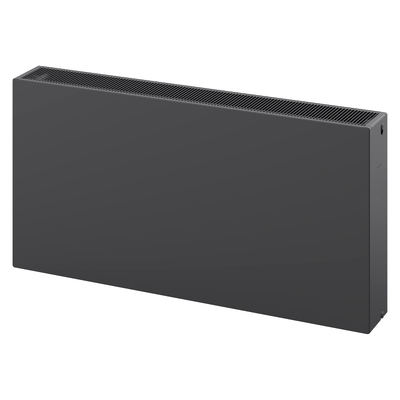 Mexen Flat CF33 Plattenheizkörper 300 x 1400 mm, seitlicher Anschluss, 1736 W, Anthrazit - W433F-030-140-66