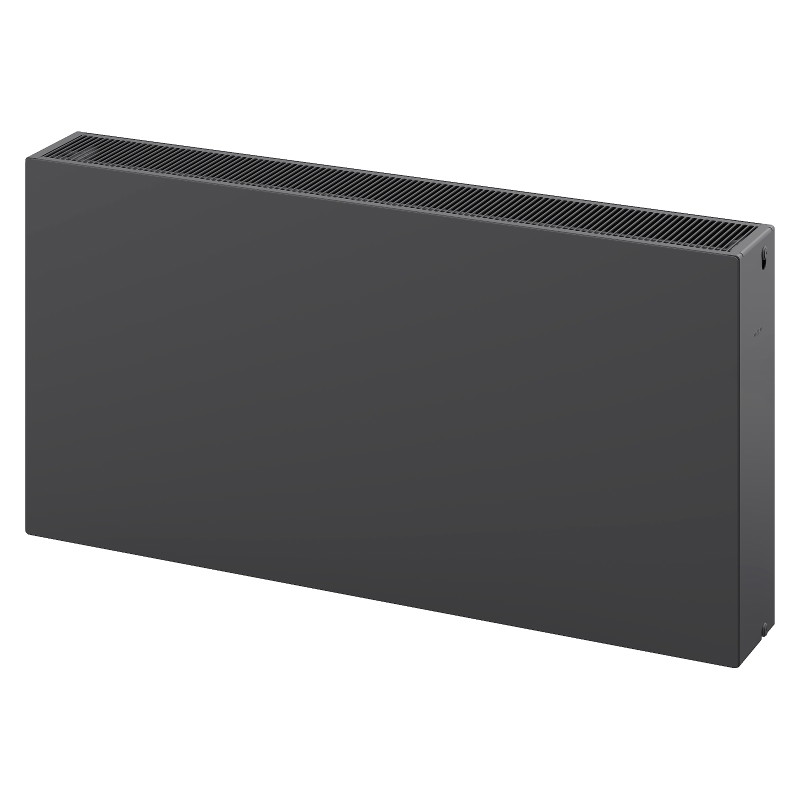 Mexen CF33 Flachplattenheizkörper 400 x 700 mm, seitlicher Anschluss, 1107 W, Anthrazit - W433F-040-070-66