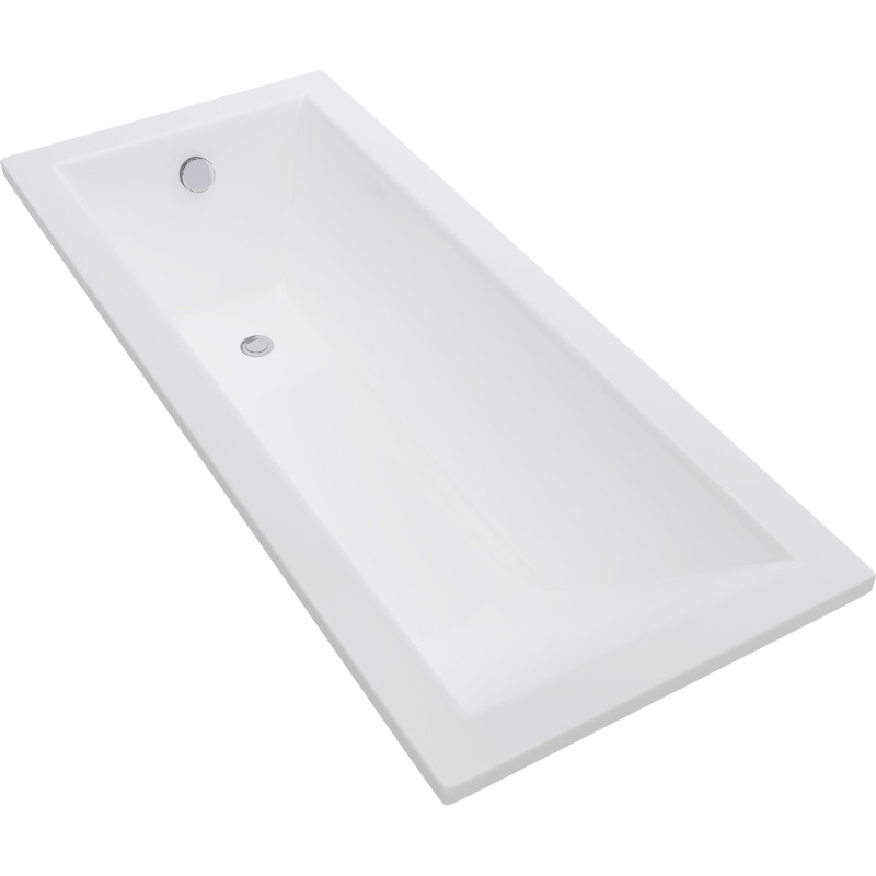 Mexen Cubik Rechteckige Badewanne 170 x 80 cm, weiß - 55031708000