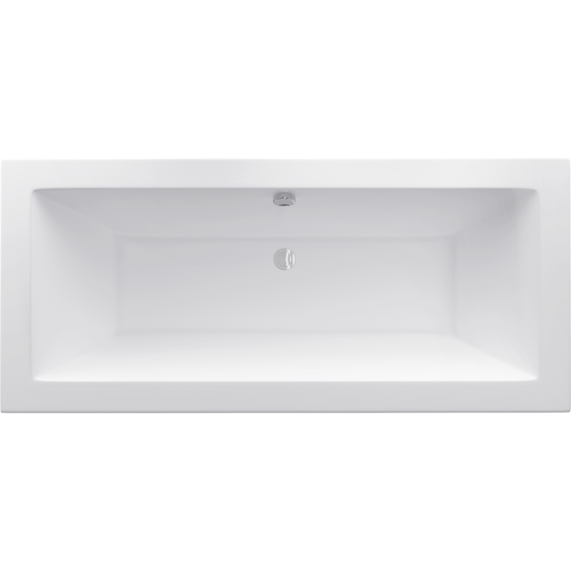 Mexen Cube Rechteckige Badewanne 160 x 70 cm, weiß - 55051607000