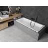 Mexen Cube rechteckige Badewanne 190 x 80 cm, weiß - 55051908000