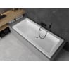 Mexen Cube rechteckige Badewanne 190 x 80 cm, weiß - 55051908000
