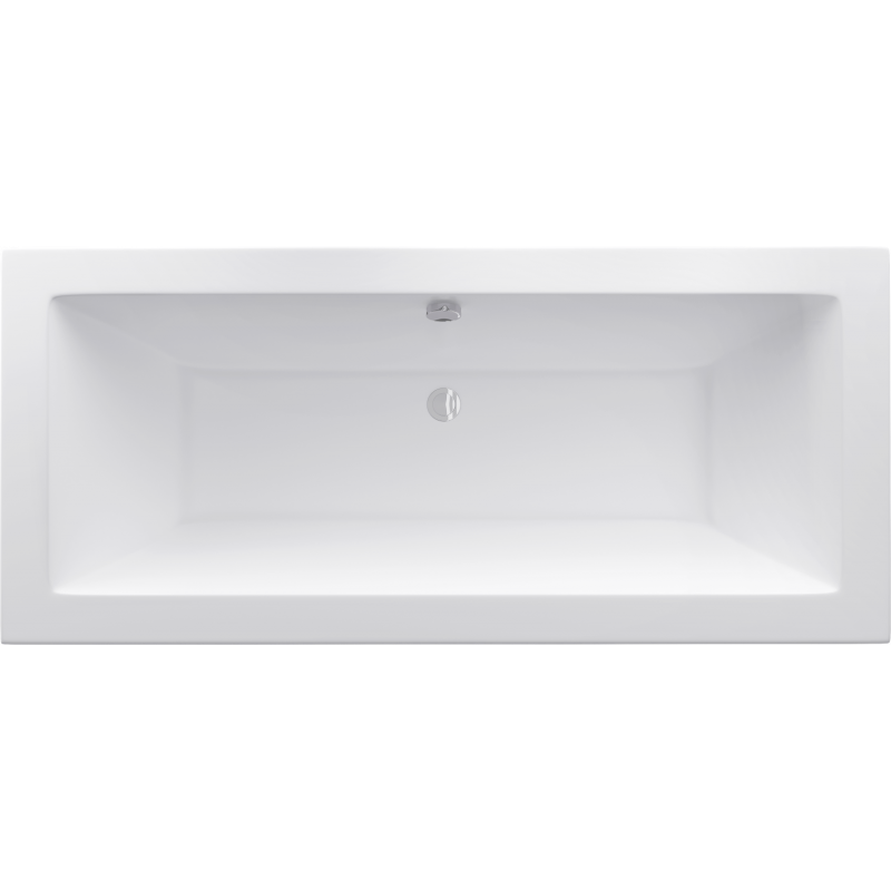 Mexen Cube Badewanne rechteckig 190 x 80 cm, weiß - 55051908000