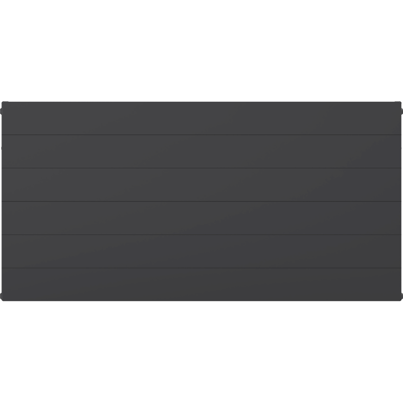 Mexen Line CL21 Plattenheizkörper 600 x 1800 mm, seitlicher Anschluss, 2177 W, Anthrazit - W421L-060-180-66
