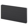 Mexen Line CL22 Plattenheizkörper 400 x 400 mm, seitlicher Anschluss, 455 W, Anthrazit - W422L-040-040-66