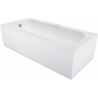 Mexen Vega rechteckige Badewanne 140 x 70 cm mit Verkleidung, weiß - 55011407000X